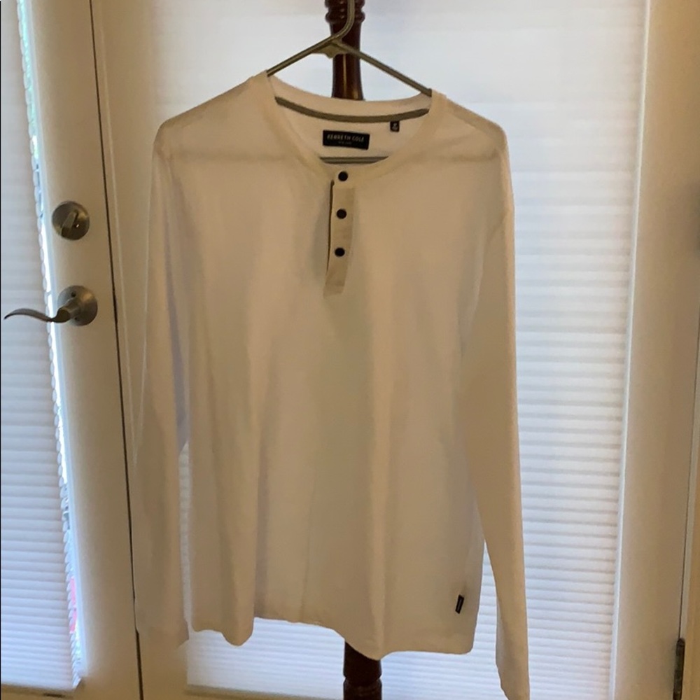 Kenneth Cole men’s Henley long sleeve shirt